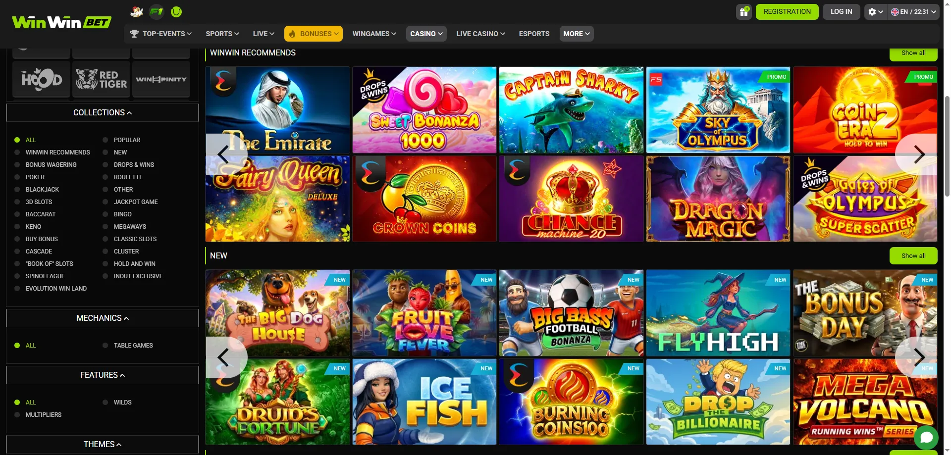 winwinbet free spins sem depósito em slots populares 2026